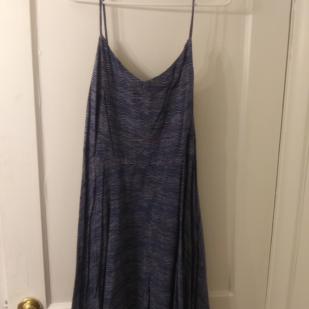 Blue dress